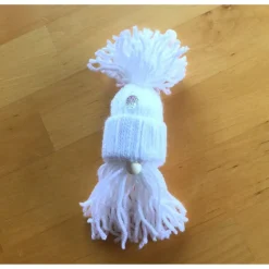 Weihnachtswichtel Gnome 2er Set in weiß handgemacht von Hobbyhaus