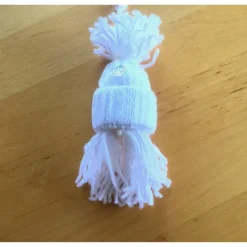 Weihnachtswichtel Gnome 2er Set in weiß handgemacht von Hobbyhaus