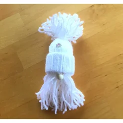 Weihnachtswichtel Gnome 2er Set in weiß handgemacht von Hobbyhaus