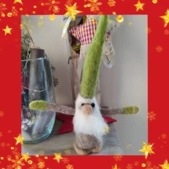 Weihnachts-Wichtel/Zwerg handgefilzt