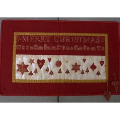 Weihnachtszeit Kleiner Wandbehang "Merry Christmas"