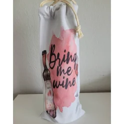 Weinbeutel, Weintasche, Flaschenbeutel als schöne Geschenk - Verpackung