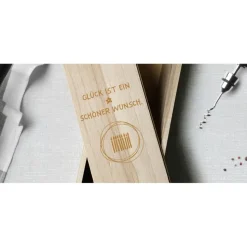 Weinkiste Geschenk Geburtstag Hochzeit