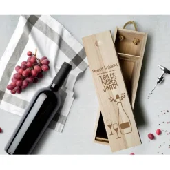 Weinkiste Geschenk Geburtstag Hochzeit Freunde