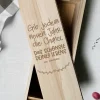 Weinkiste Geschenk Geburtstag Hochzeit Freunde