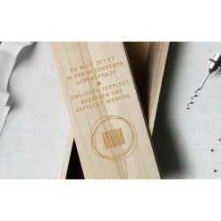 Weinkiste Geschenk Geburtstag Hochzeit