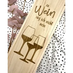 Weinkiste personalisiertes Geschenk Geburtstag