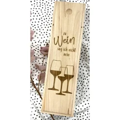 Weinkiste personalisiertes Geschenk Geburtstag