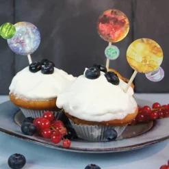 Weltraum Muffin Topper