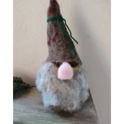 Wichtel 2er-Set, handgefilzt