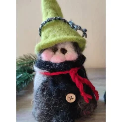 Wichtel 2er-Set, handgefilzt