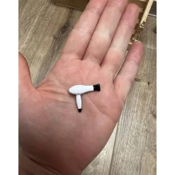 Wichtel Fön Miniatur Badezubehör Haartrockner Wichteldusche Badezimmer