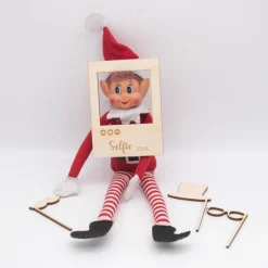 Wichtel Fotorahmen mit lustigen Utensilien