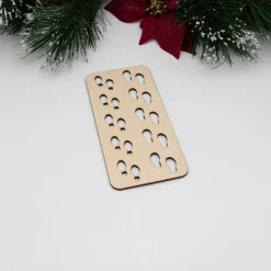 Wichtel Fußspuren Schablone