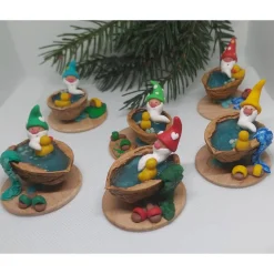 Wichtel in Walnusswanne