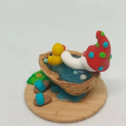 Wichtel in Walnusswanne