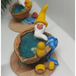 Wichtel in Walnusswanne