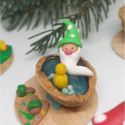 Wichtel in Walnusswanne