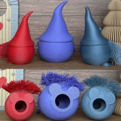 Wichtel mit Fusselbart – Bärtige Deko Wichtel in vielen Farben & Größen