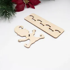 Wichtel Schablone & Fußspuren