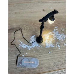 Wichtel Wichteltür Laterne batteriebetrieben / Laterne mit Licht