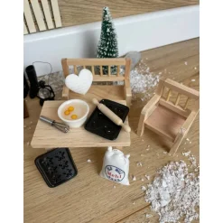 Wichtel Wichteltür Zubehör Bank Tisch Stuhl