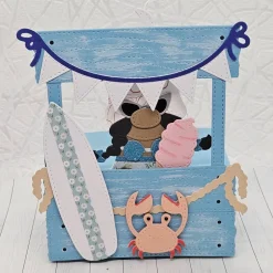 Wichtelbox Geschenkbox Wichteline im Urlaub – Sommerliche Deko & Verpackung