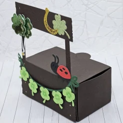 Wichtelbox „Schornsteinfeger“ – Handgefertigte Geschenkbox mit Glücks-Wichtel und Glückssymbolen