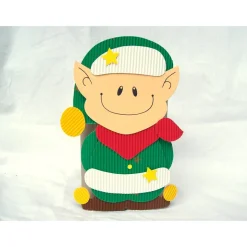 Wichtel-Geschenkbox, Geschenk zum Nikolaustag, Weihnachtsgeschenk, Mitbringsel, Handarbeit aus Wellpappe