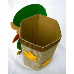 Wichtel-Geschenkbox, Geschenk zum Nikolaustag, Weihnachtsgeschenk, Mitbringsel, Handarbeit aus Wellpappe