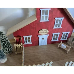 Wichtelhaus rot - klein