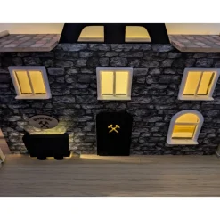 Wichtelhaus Ruhrpott – Handgefertigte Deko mit Zaun & Lichterkette