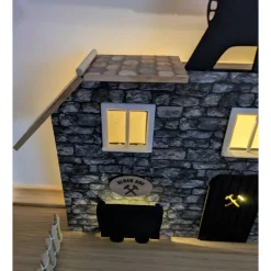 Wichtelhaus Ruhrpott – Handgefertigte Deko mit Zaun & Lichterkette