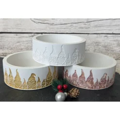 Wichtelschale ~ Deko Schale mit Wichtelrand ~ Weihnachten ~ Wichtel