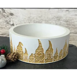 Wichtelschale ~ Deko Schale mit Wichtelrand ~ Weihnachten ~ Wichtel