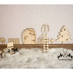 Wichteltür Set groß