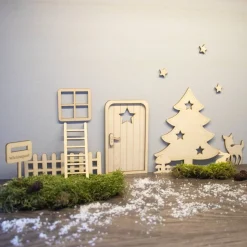 Wichteltür Set groß modern