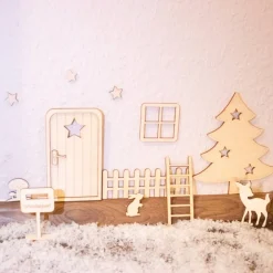 Wichteltür Set groß modern