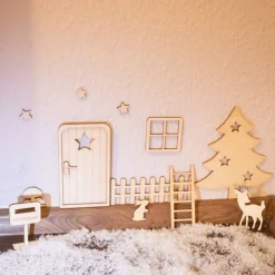 Wichteltür Set groß modern