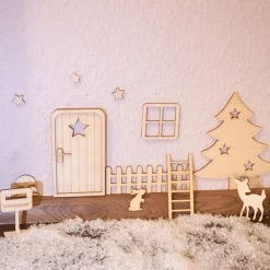 Wichteltür Set groß modern