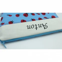 Wickeltasche, Windeltasche, individuell bestickt, Geschenk zur Geburt