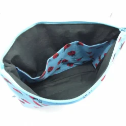 Wickeltasche, Windeltasche, individuell bestickt, Geschenk zur Geburt