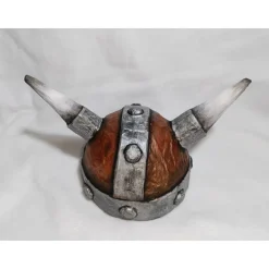Wikinger Helm, ca.54/55 cm Kopfumfang, Verkleidung, Fasching, Karneval, Halloween, Rollenspiel, Maskerade
