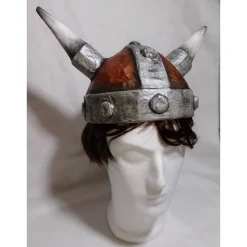 Wikinger Helm, ca.54/55 cm Kopfumfang, Verkleidung, Fasching, Karneval, Halloween, Rollenspiel, Maskerade