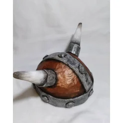 Wikinger Helm, ca.54/55 cm Kopfumfang, Verkleidung, Fasching, Karneval, Halloween, Rollenspiel, Maskerade
