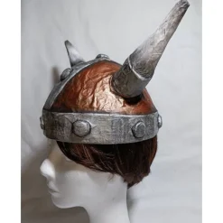 Wikinger Helm, ca.54/55 cm Kopfumfang, Verkleidung, Fasching, Karneval, Halloween, Rollenspiel, Maskerade