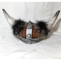 Wikinger Helm, ca.52/ 53cm Kopfumfang, Verkleidung, Fasching, Karneval, Halloween, Rollenspiel, Maskerade