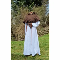 Wikinger Leinen Kleid, used look, Unterkleid Mittelalter, Leinenkleid, stone washed, Cosplay, LARP,