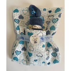 Windelbaby It's a boy – Handgemachtes Geschenk zur Geburt für Jungen, Zugabe zum Geldgeschenk