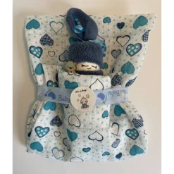 Windelbaby It's a boy – Handgemachtes Geschenk zur Geburt für Jungen, Zugabe zum Geldgeschenk